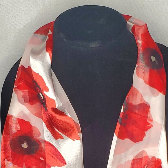 SATIN SCARF - Picture 3 of 4